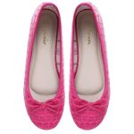 נעלי בלרינה/נעלי בובה ורוד נחש Hibiscus